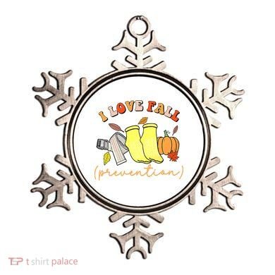 I Love Fall (Prevention) Ornament