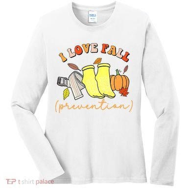 I Love Fall (Prevention) Women's Long Sleeve Shirt