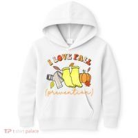 I Love Fall (Prevention) Kids Hoodie thumb 0