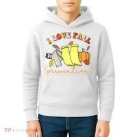I Love Fall (Prevention) Kids Hoodie thumb 4