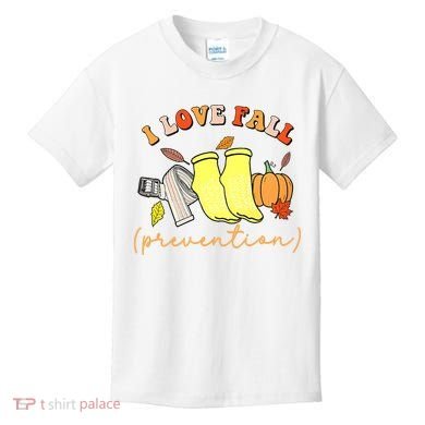 I Love Fall (Prevention) Kids T-Shirt