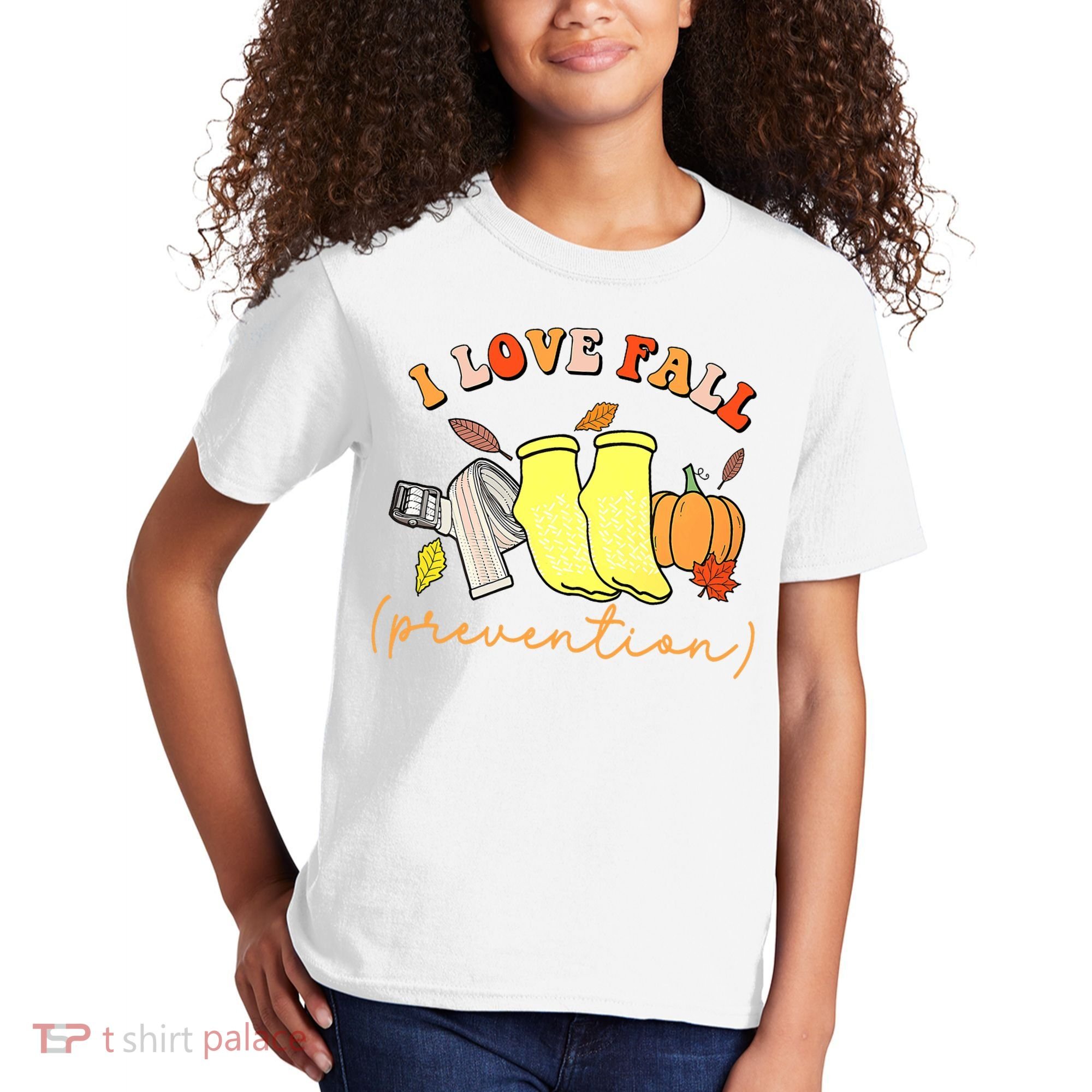 I Love Fall (Prevention) Kids T-Shirt
