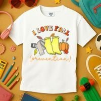 I Love Fall (Prevention) Kids T-Shirt thumb 3