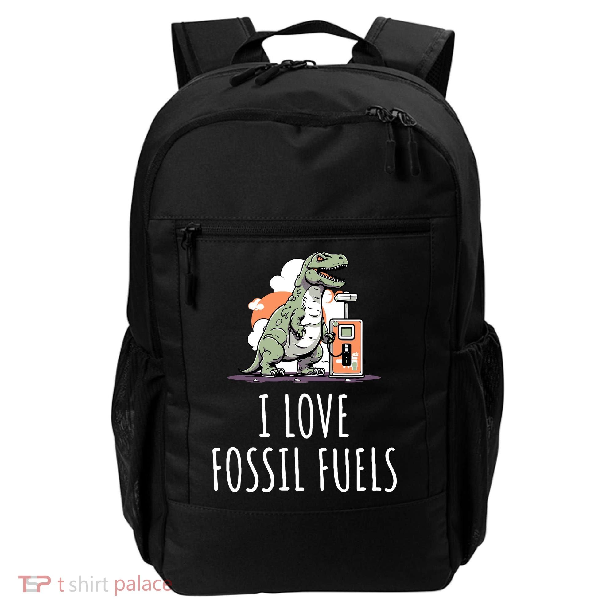 I Love Fossil Fuels Backpack