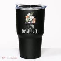 I Love Fossil Fuels Tumbler thumb 0