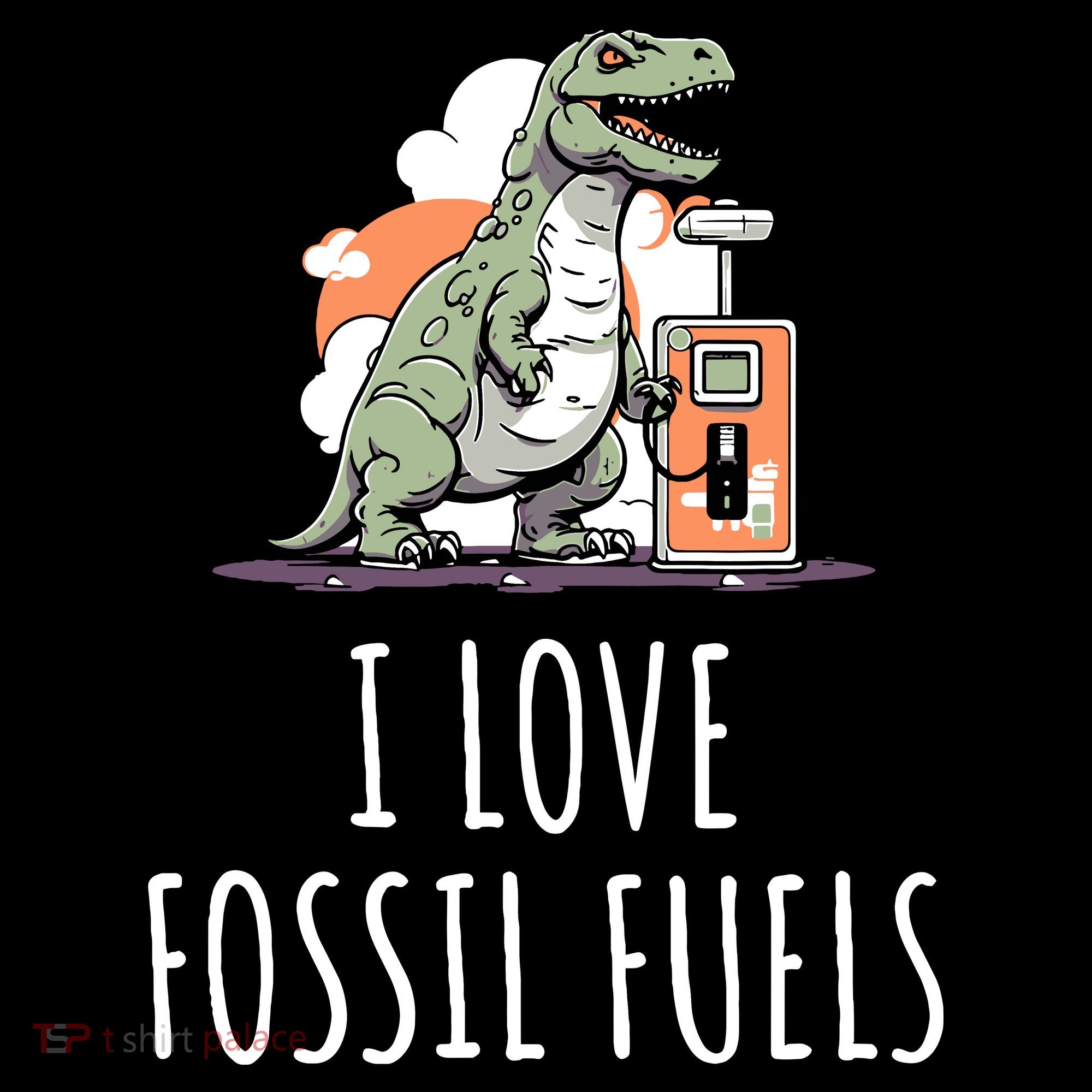 I Love Fossil Fuels Ornament