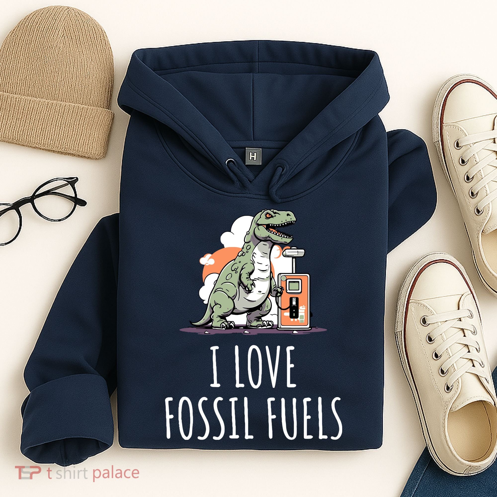 I Love Fossil Fuels Hoodie