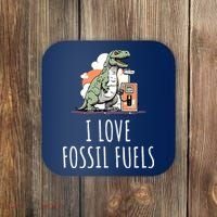 I Love Fossil Fuels Coaster thumb 0