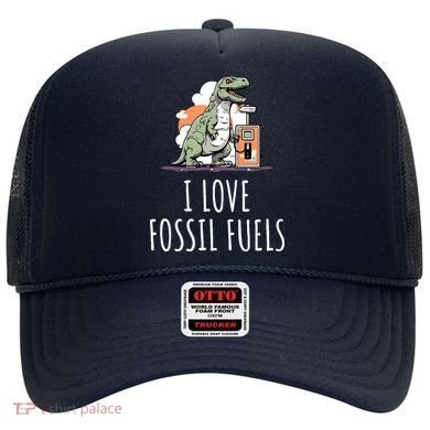 I Love Fossil Fuels Hat