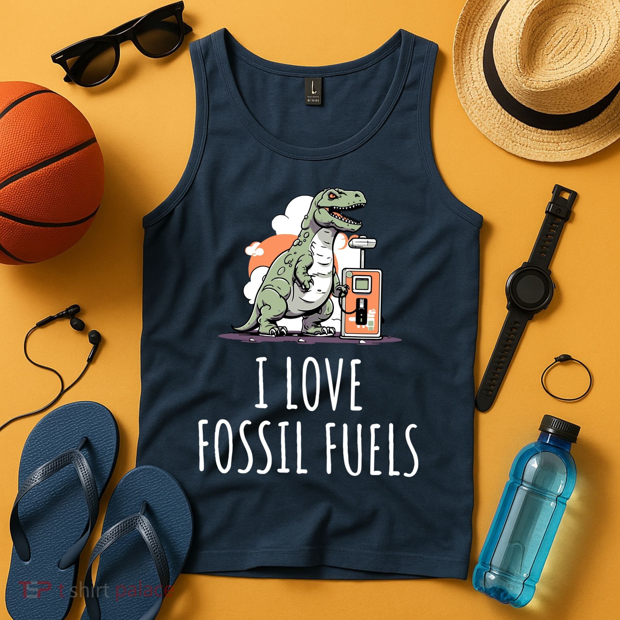 I Love Fossil Fuels Tank Top