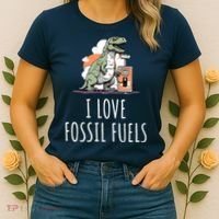 I Love Fossil Fuels Women's T-Shirt thumb 2