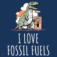 I Love Fossil Fuels Kids Hoodie thumb 5