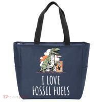 I Love Fossil Fuels Tote Bag thumb 0