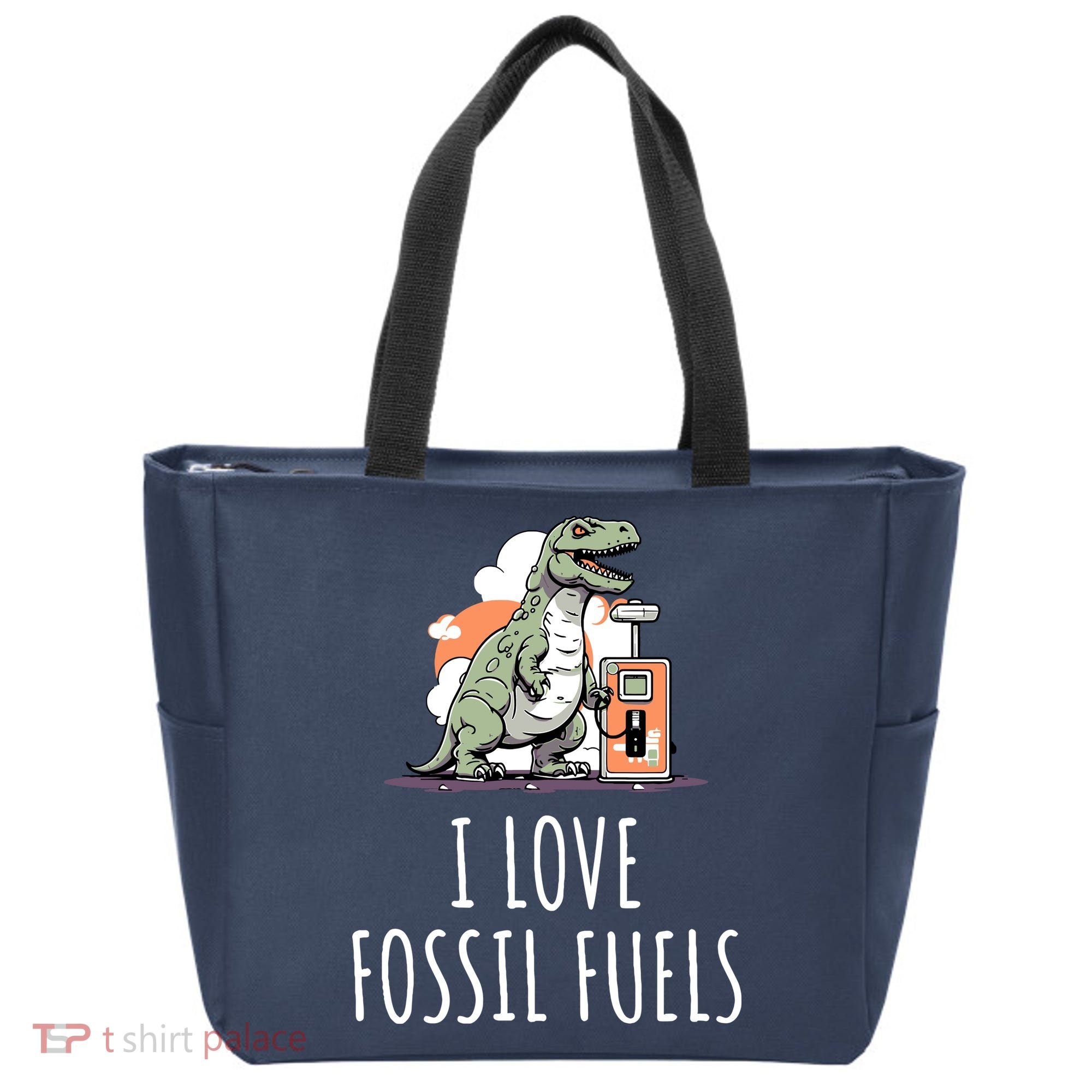 I Love Fossil Fuels Tote Bag