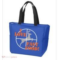 I Love Fast Food Deer Hunters Hunting Tee Great Gift Tote Bag thumb 3