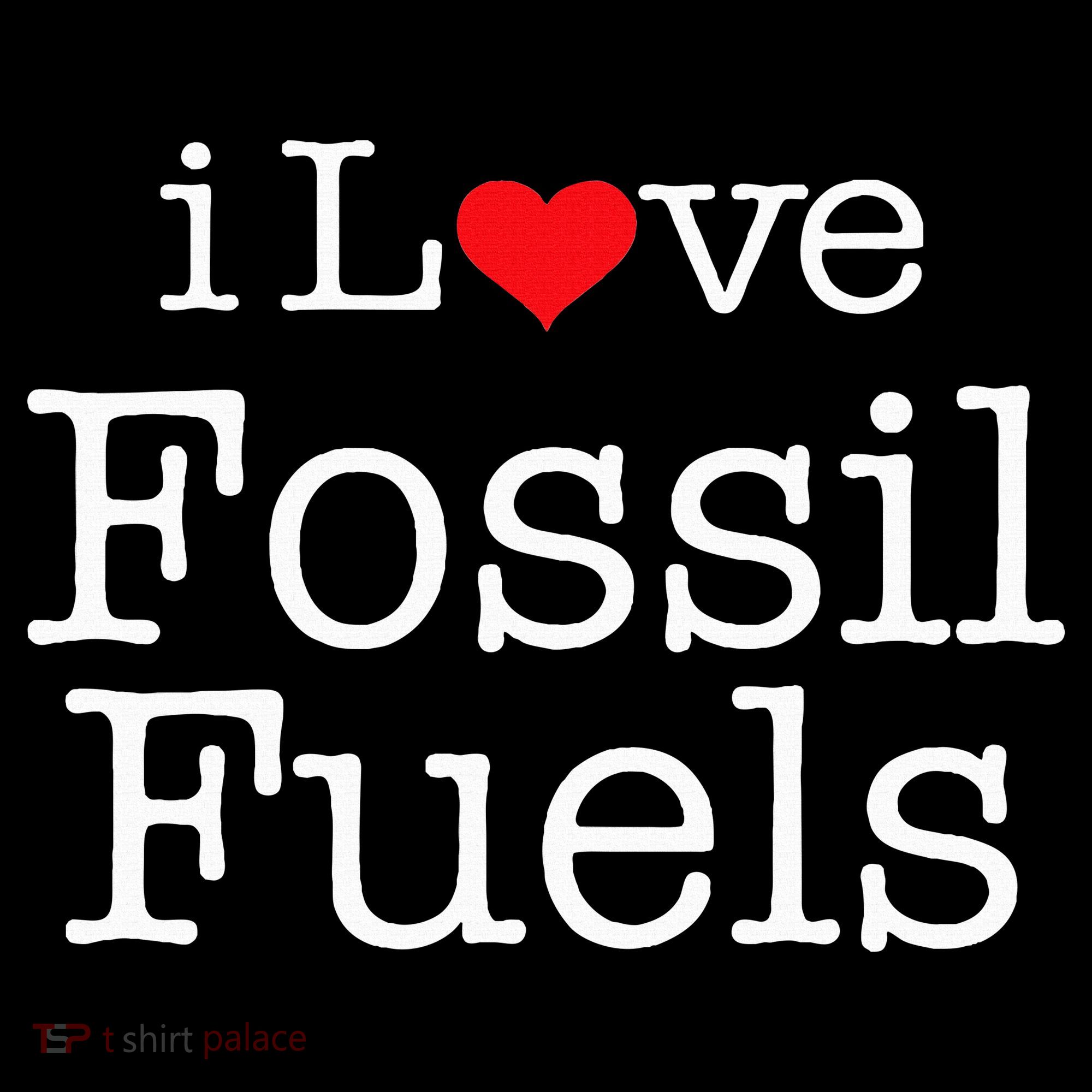 I Love Fossil Fuels Women's Hoodie