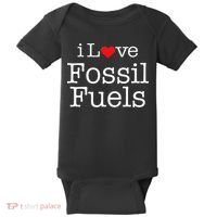 I Love Fossil Fuels Baby Bodysuit thumb 0