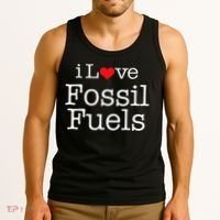 I Love Fossil Fuels Tank Top thumb 3