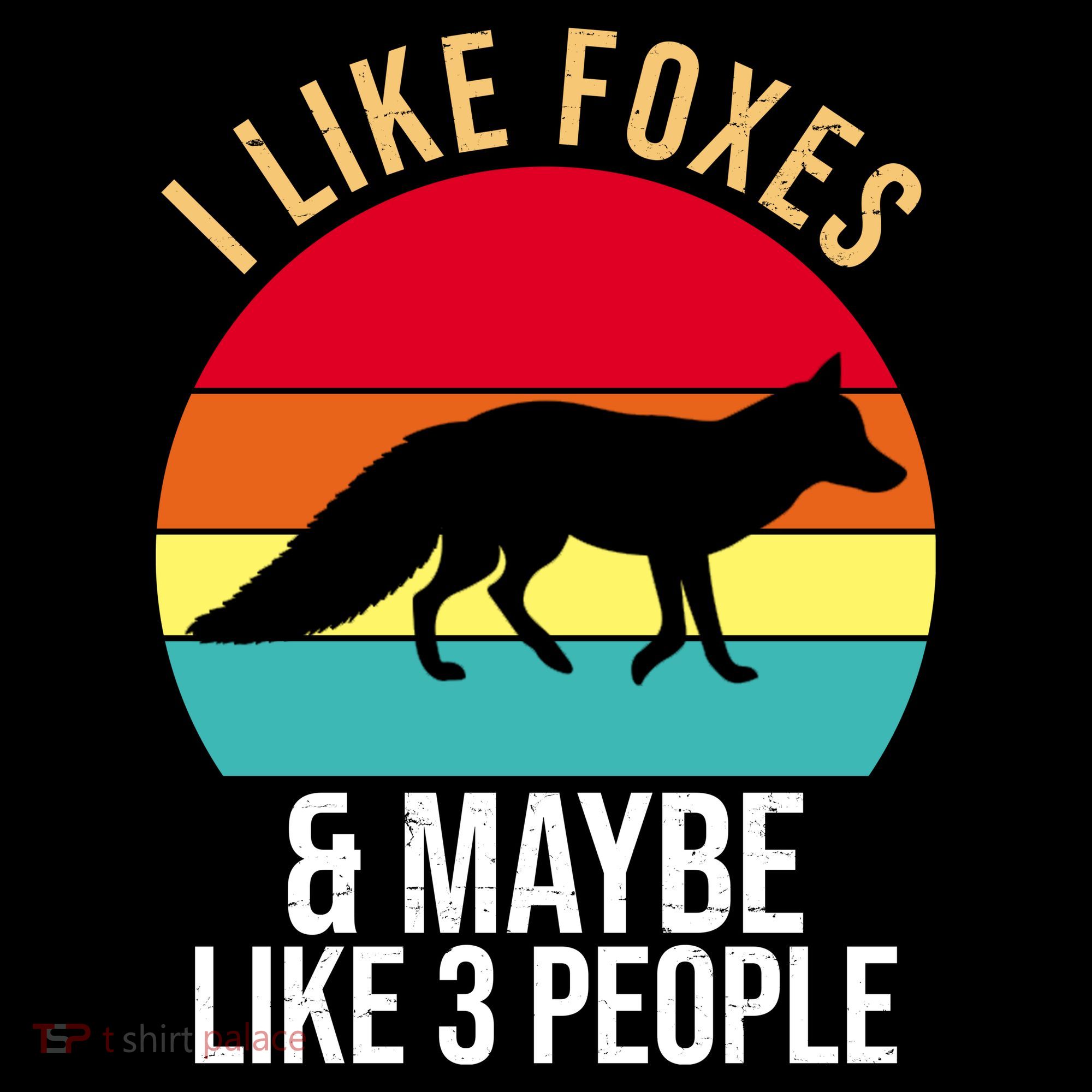 I Like Foxes And Maybe Like 3 People Funny Women's Hoodie