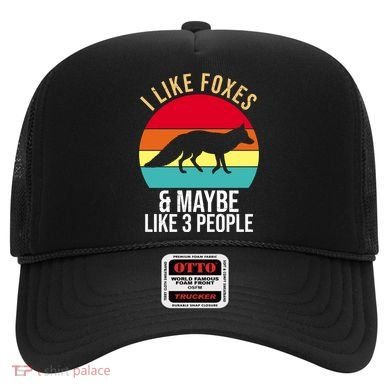 I Like Foxes And Maybe Like 3 People Funny Hat