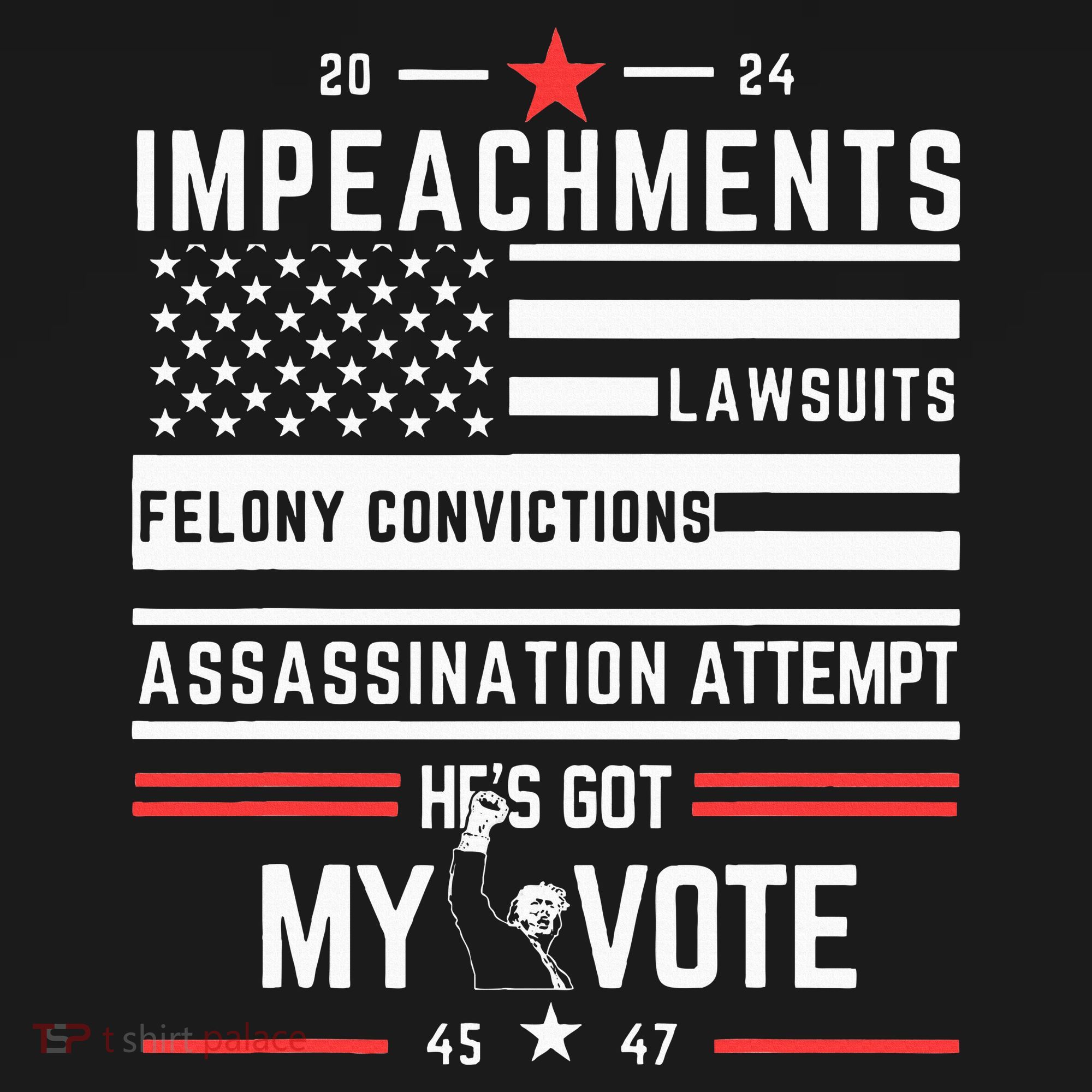Impeachments Lawsuits Felony Convictions Assassination Hoodie