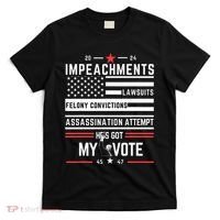 Impeachments Lawsuits Felony Convictions Assassination T-Shirt thumb 0