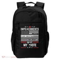 Impeachments Lawsuits Felony Convictions Assassination Backpack thumb 0