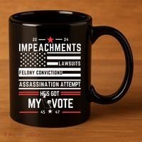 Impeachments Lawsuits Felony Convictions Assassination 11oz C Handle Ceramic Mug thumb 3
