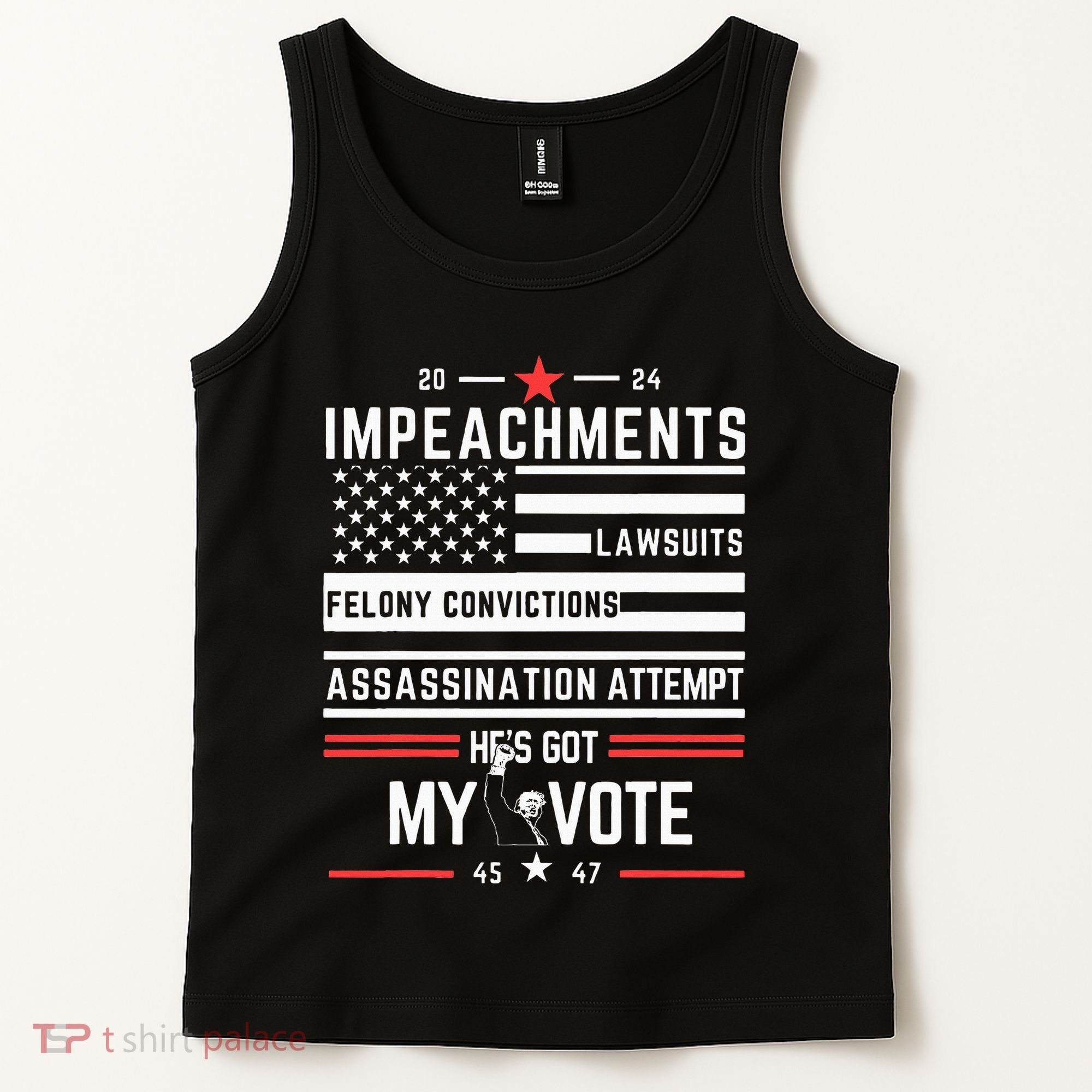 Impeachments Lawsuits Felony Convictions Assassination Tank Top