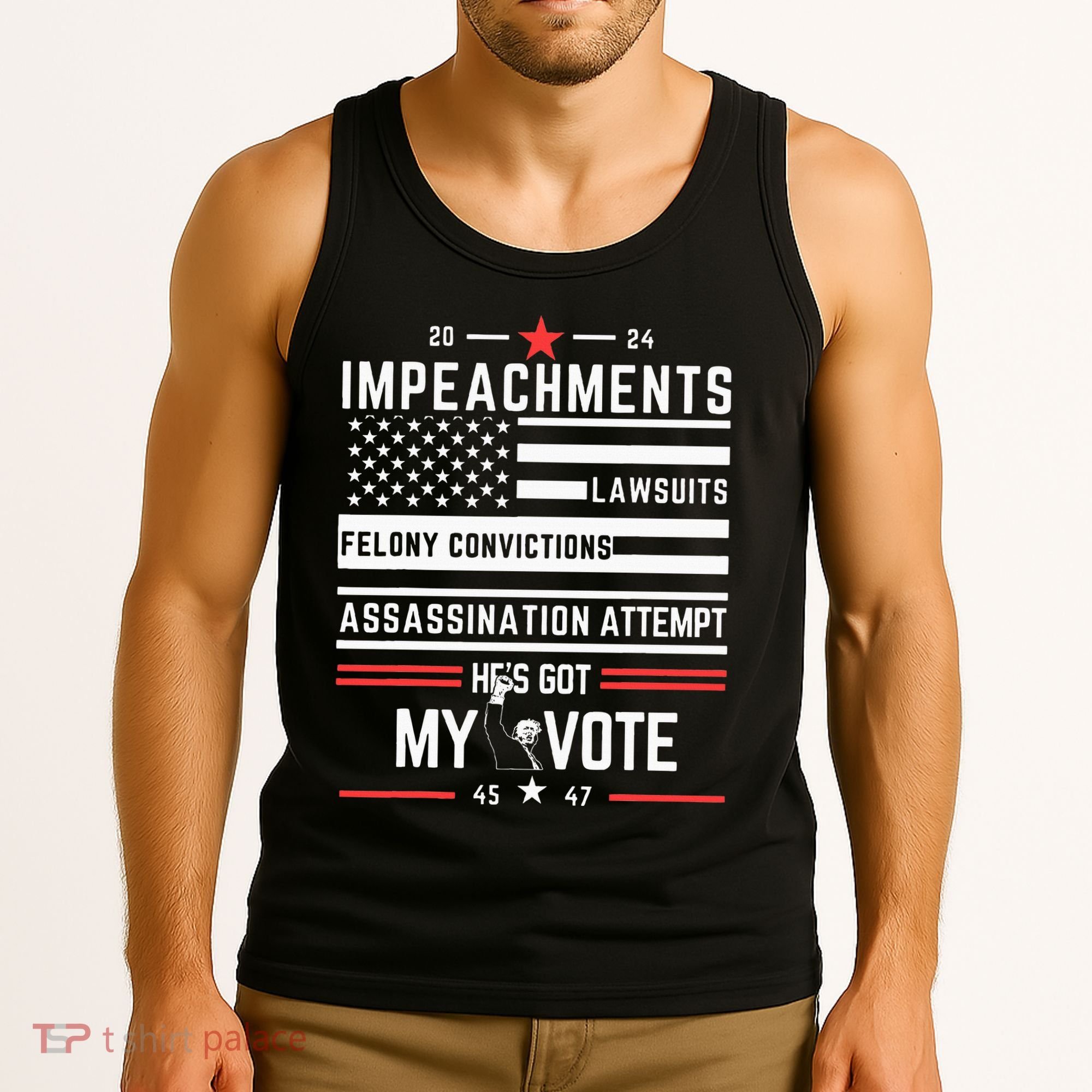 Impeachments Lawsuits Felony Convictions Assassination Tank Top