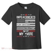 Impeachments Lawsuits Felony Convictions Assassination Toddler T-Shirt thumb 0