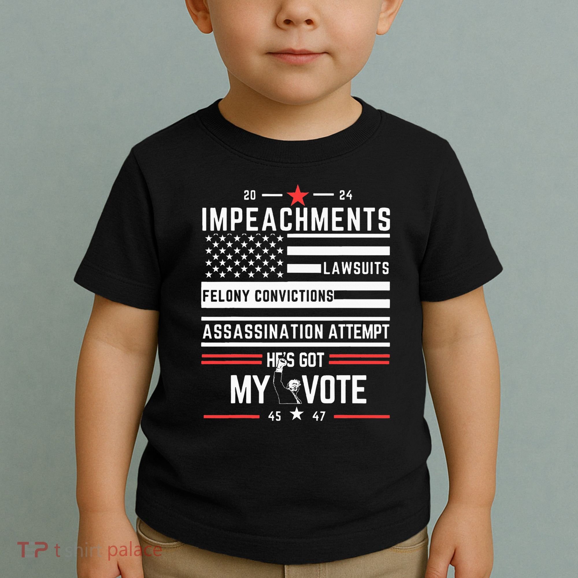 Impeachments Lawsuits Felony Convictions Assassination Toddler T-Shirt