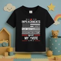 Impeachments Lawsuits Felony Convictions Assassination Toddler T-Shirt thumb 3