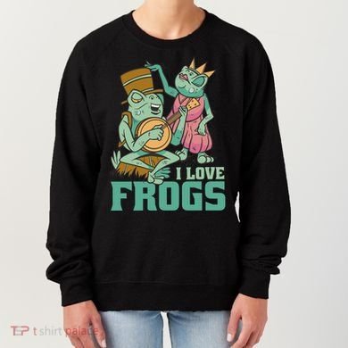 I Love Frogs Women's Sweatshirt