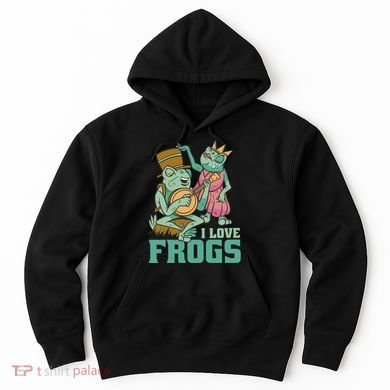 I Love Frogs Hoodie