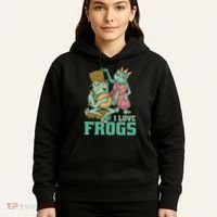 I Love Frogs Hoodie thumb 5