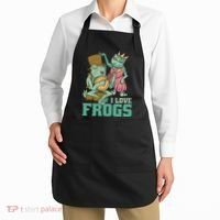 I Love Frogs Apron thumb 2