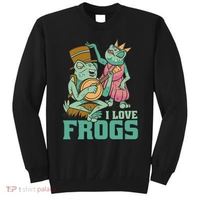 I Love Frogs Sweatshirt