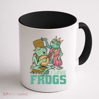 I Love Frogs Coffee Mug thumb 1