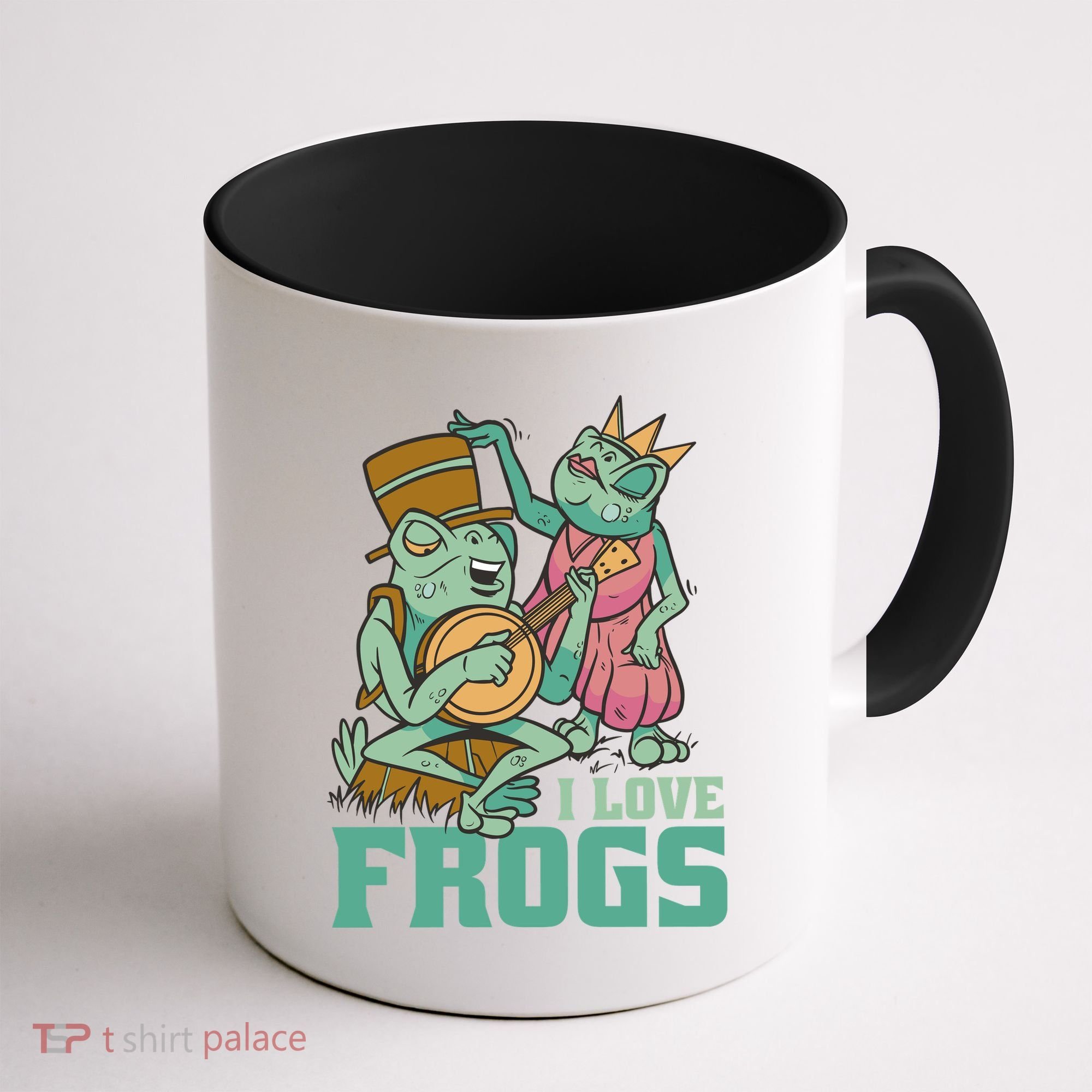 I Love Frogs Coffee Mug