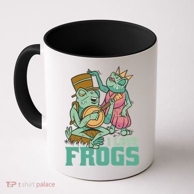 I Love Frogs Coffee Mug