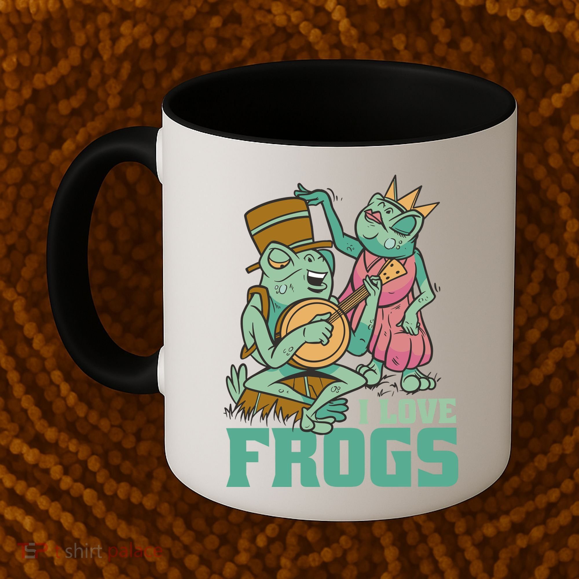 I Love Frogs Coffee Mug