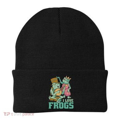I Love Frogs Beanie