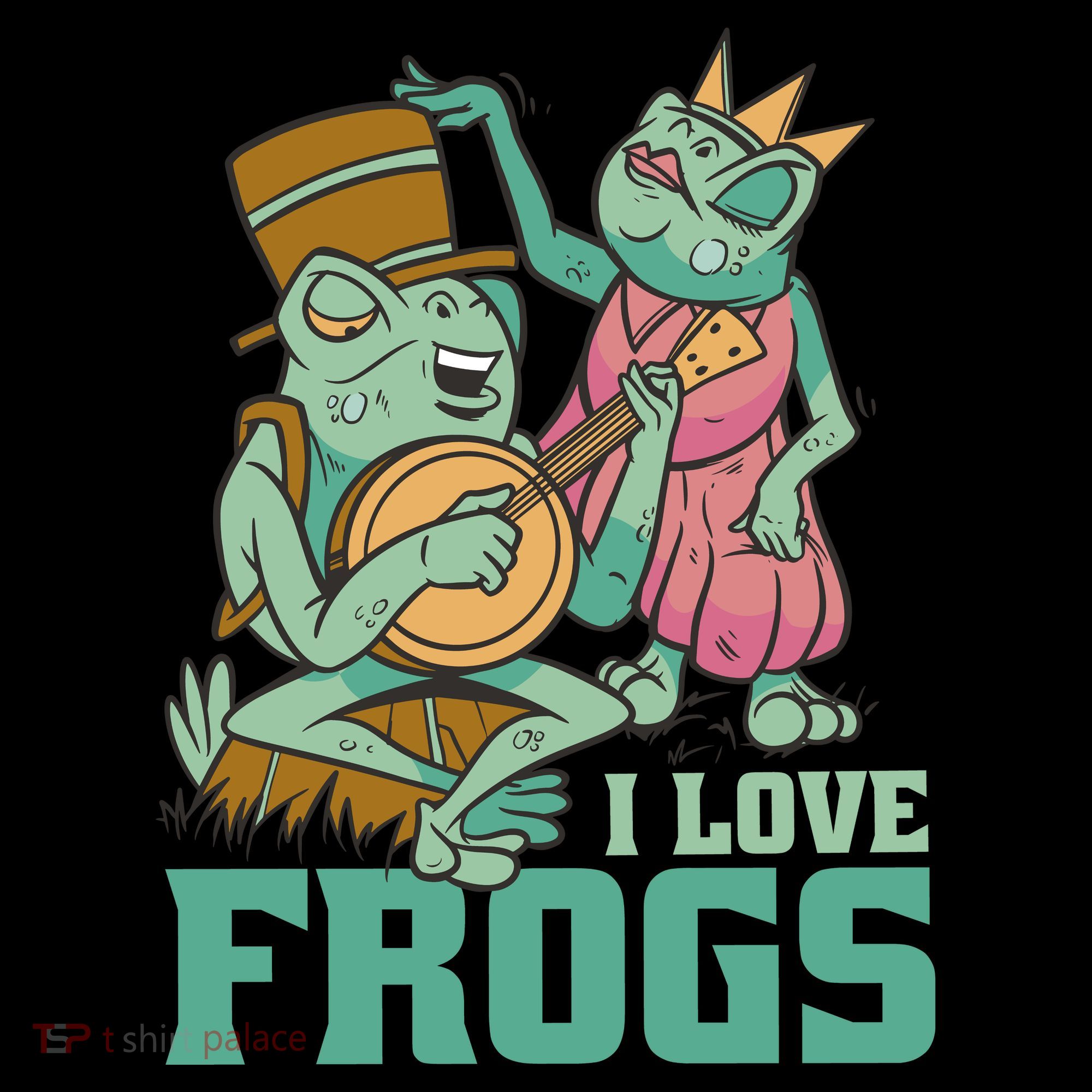I Love Frogs Women's Hoodie