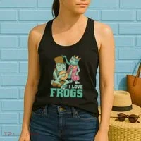 I Love Frogs Women's Tank Top thumb 2