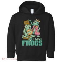 I Love Frogs Toddler Hoodie thumb 0