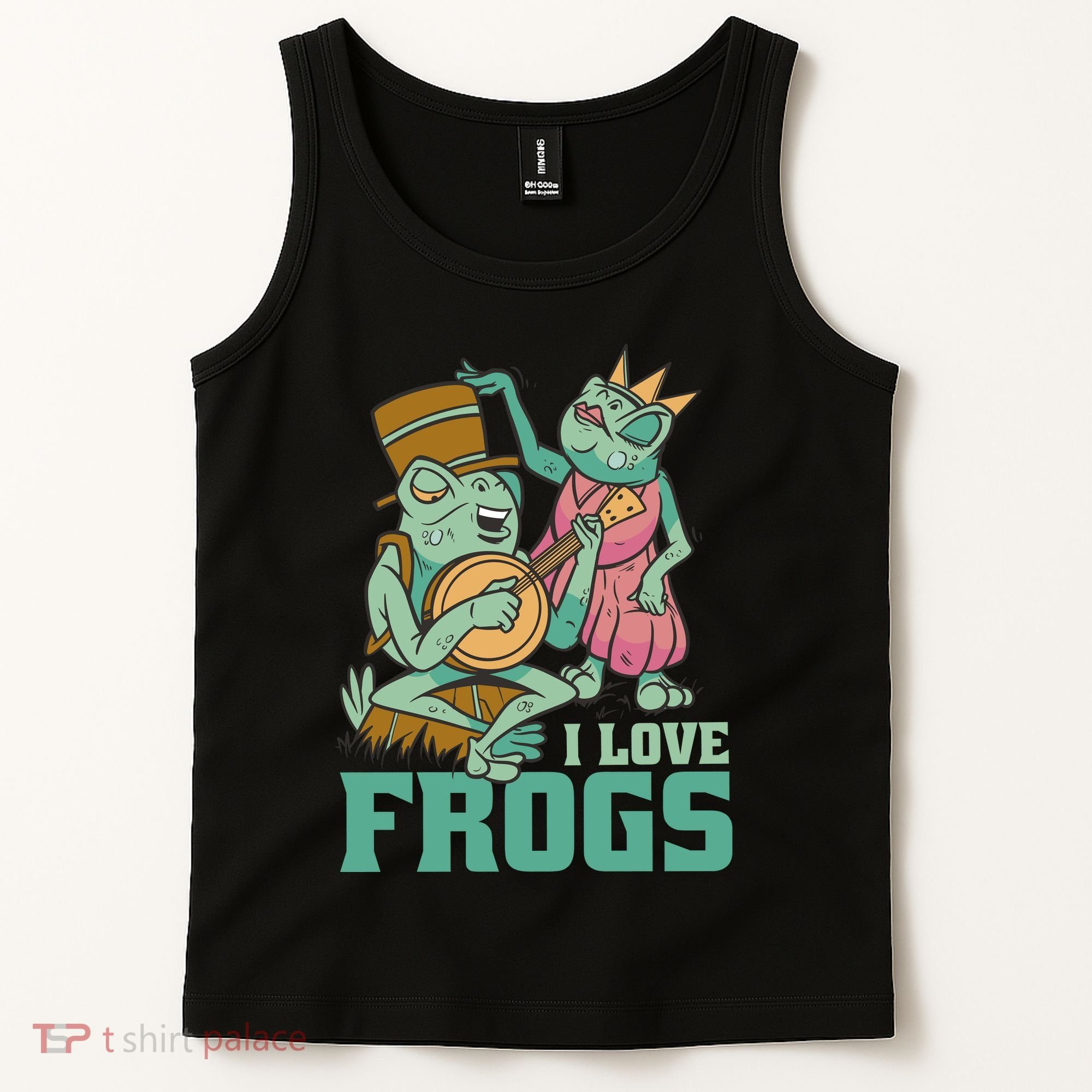 I Love Frogs Tank Top