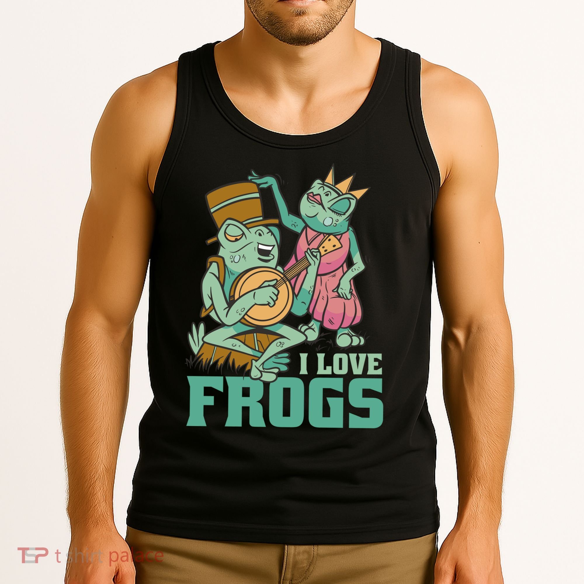 I Love Frogs Tank Top