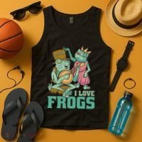 I Love Frogs Tank Top thumb 4