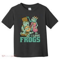 I Love Frogs Toddler T-Shirt thumb 0